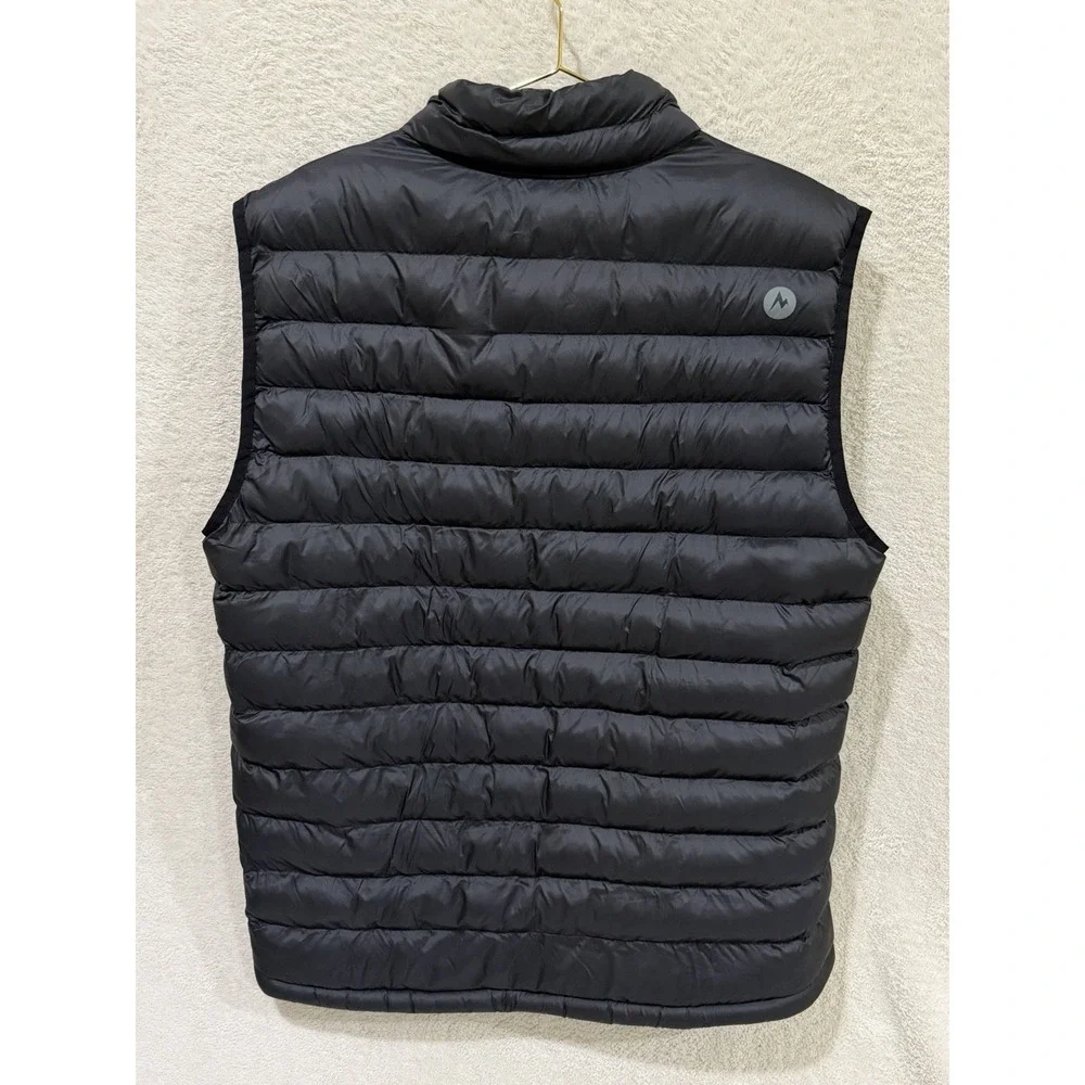 Marmot Solus 3M Thinsulate Featherless Puffer Vest Size XL Men Black Packable